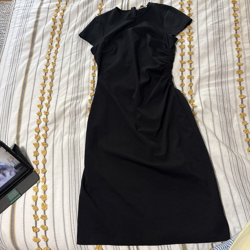 Boden Midi Length Black Dress 10P, Stretchy, Comfy, Formal, Cocktail, Wedding